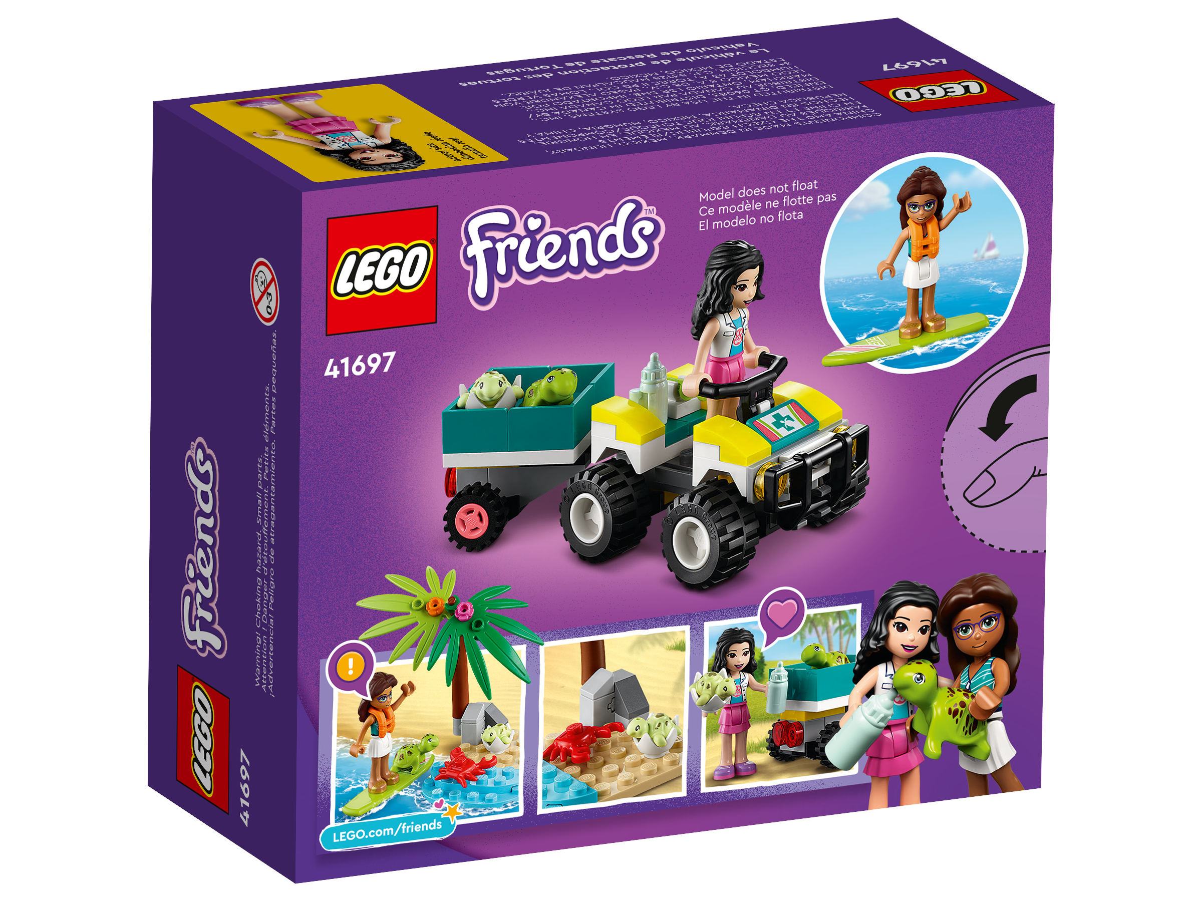 Turtle Protection Vehicle 41697 | Friends | Buy online at the 