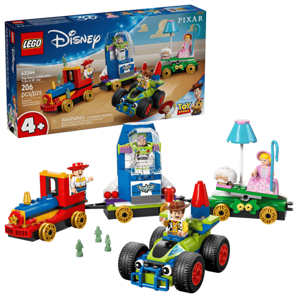 LEGO 43264 Le Train en fête et voiture RC Toy Story — visuel 2 sur 8