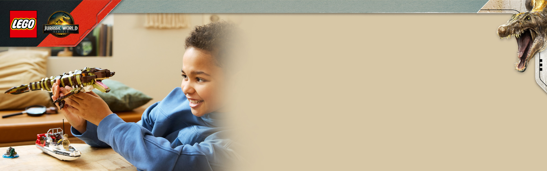 モササウルス組み立てモデル 調査船ミッション 76974 | ジュラシック