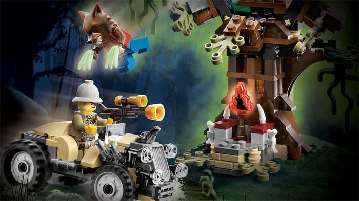 Minifigure Lego Monster Fighters 9466 Lego 9463 Monster