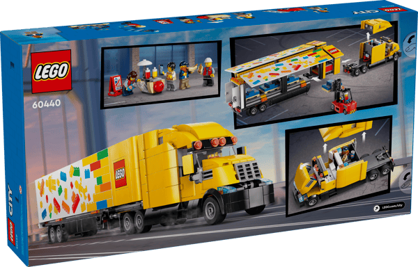 Yellow Delivery Truck - Image 9