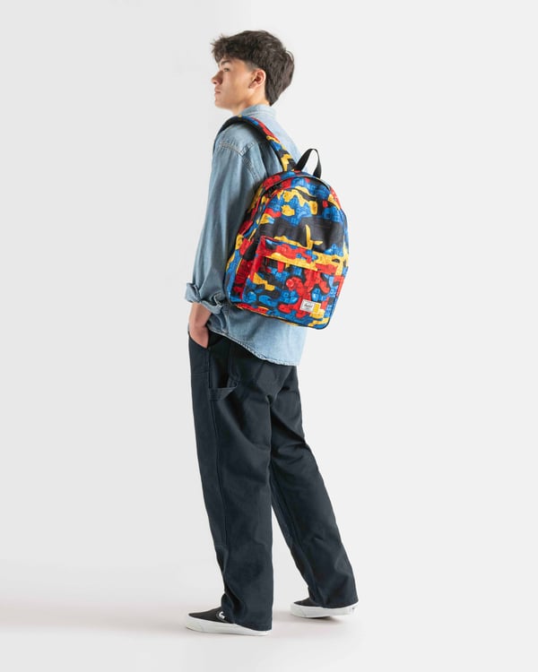 LEGO 5009272 Herschel Classic™ Sac à dos XL – Briques abstraites — visuel 5 sur 8