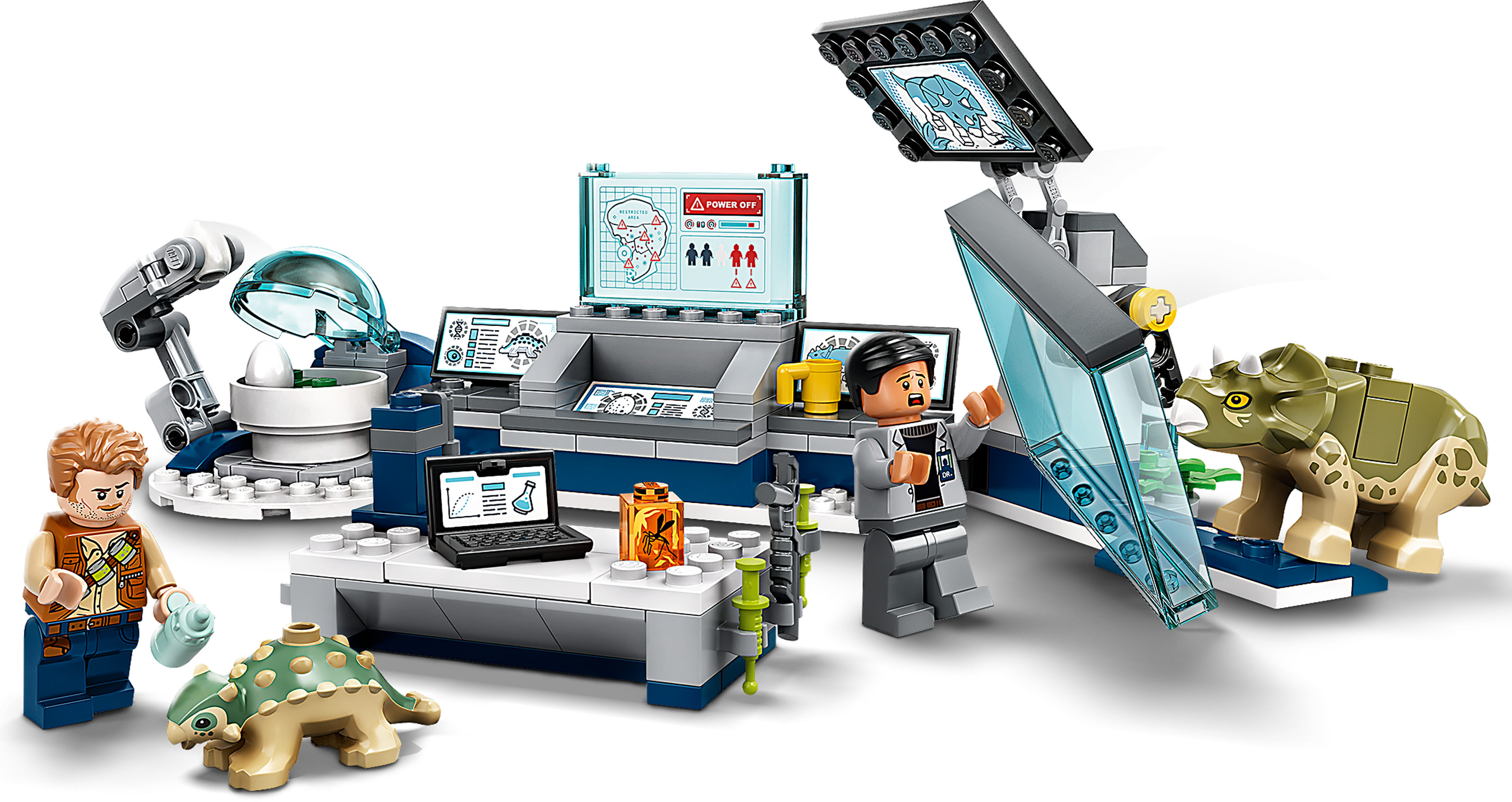 NEU & OVP LEGO® Jurassic World™ 75939 Dr Wus Labor Ausbruch der Baby-Dinos 