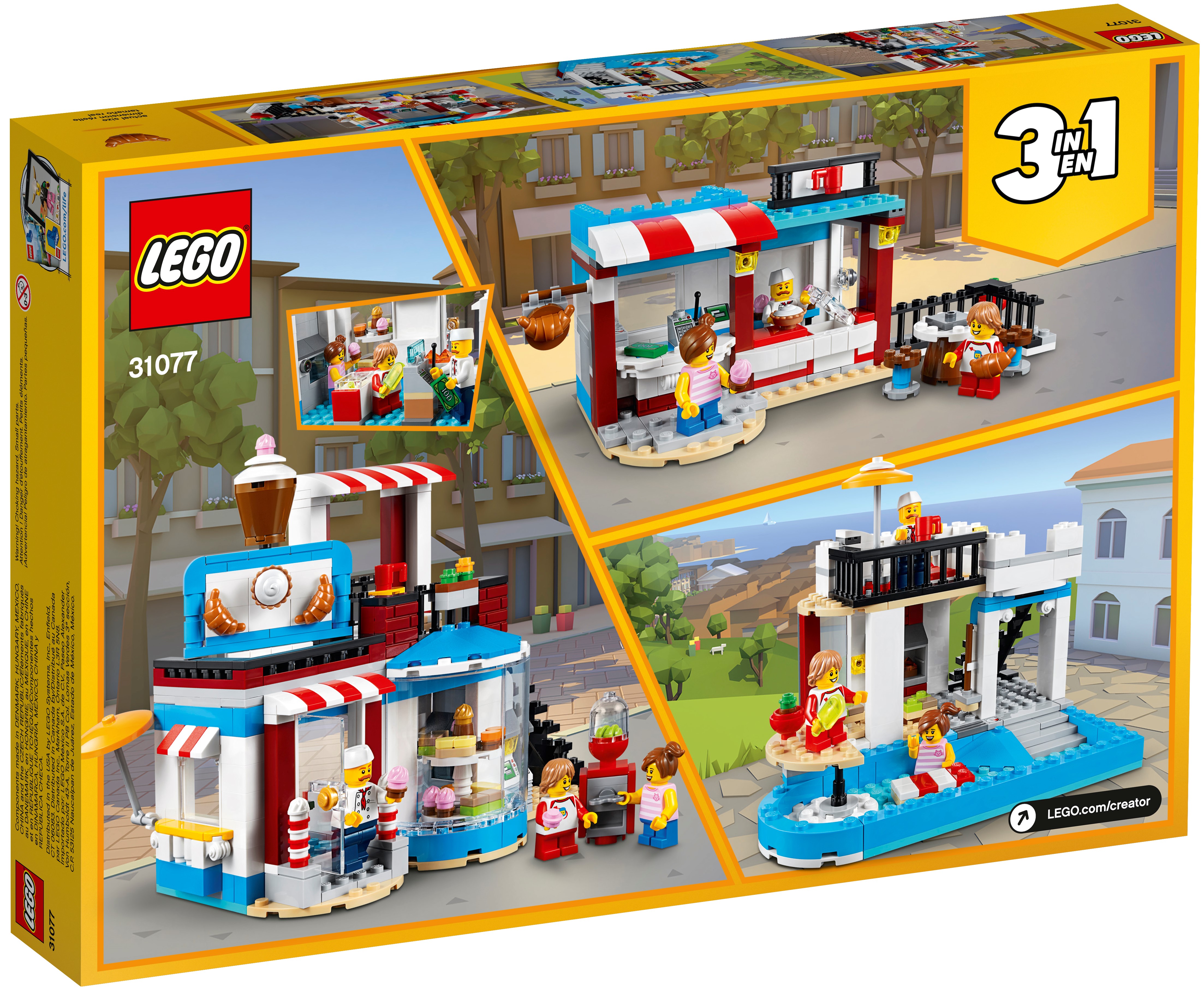 løbetur rent faktisk Næsten Modular Sweet Surprises 31077 | Creator 3-in-1 | Buy online at the Official  LEGO® Shop US