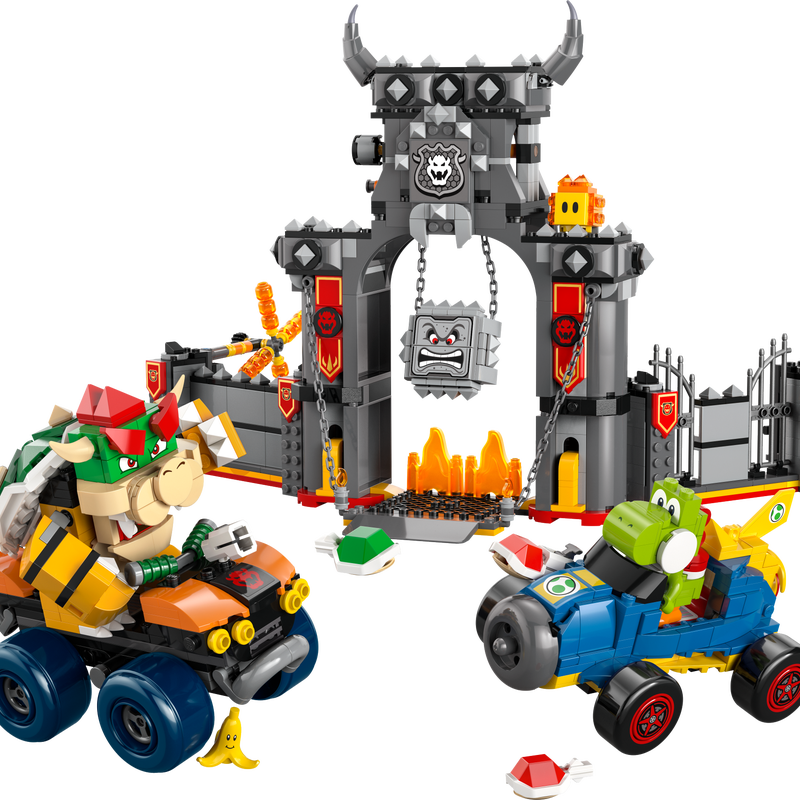 Super Mario Bros Super Lego Mario Kart™ – Bowser's Castle 72039