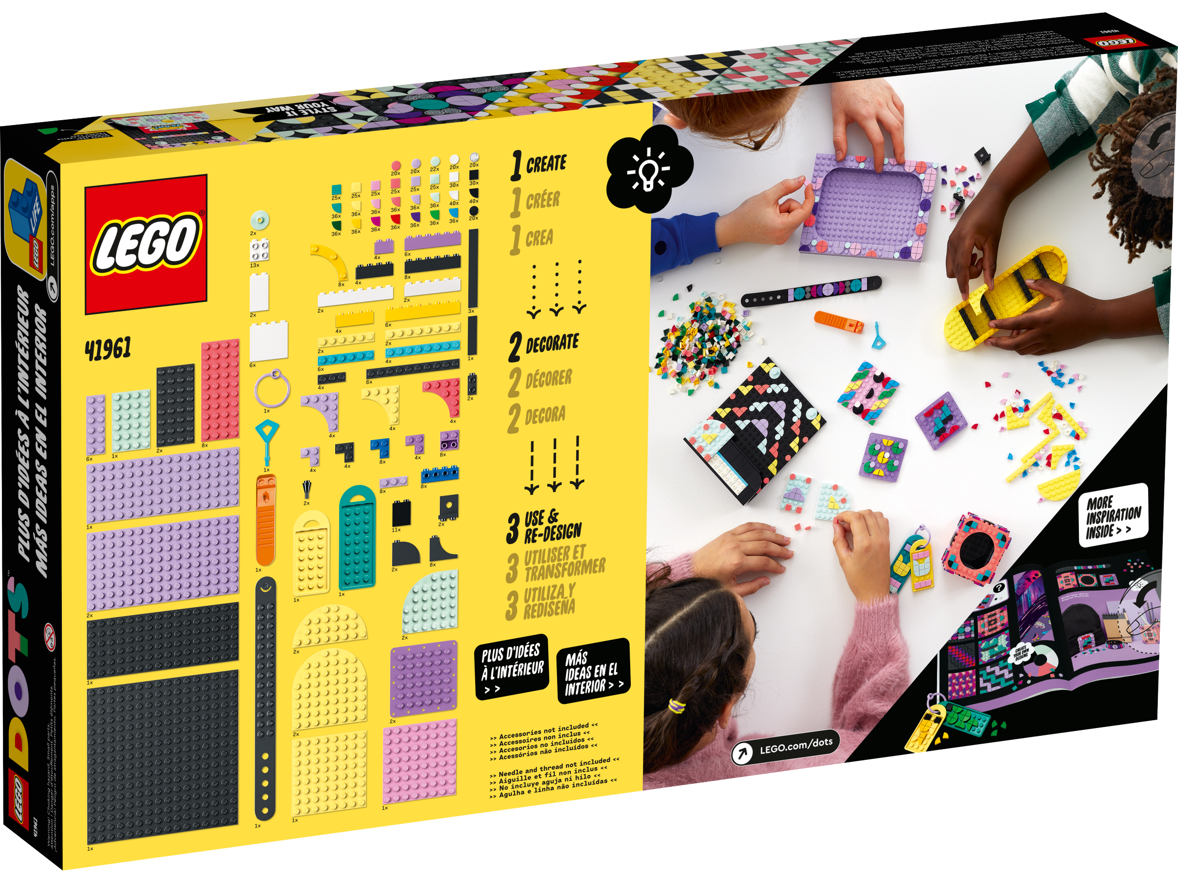 Designer Toolkit - Patterns 41961 | DOTS | Buy online at the Official LEGO®  Shop US