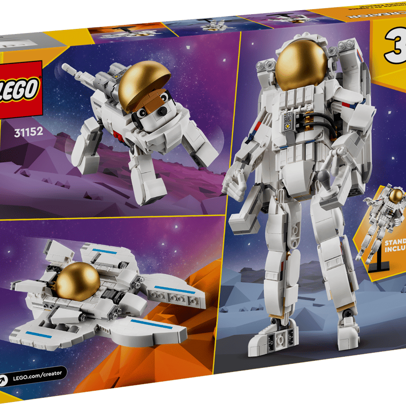Space Astronaut 31152 | Creator 3-in-1 | Buy online at the Space Astronaut 31152 | Creator 3-in-1 | Buy online at the