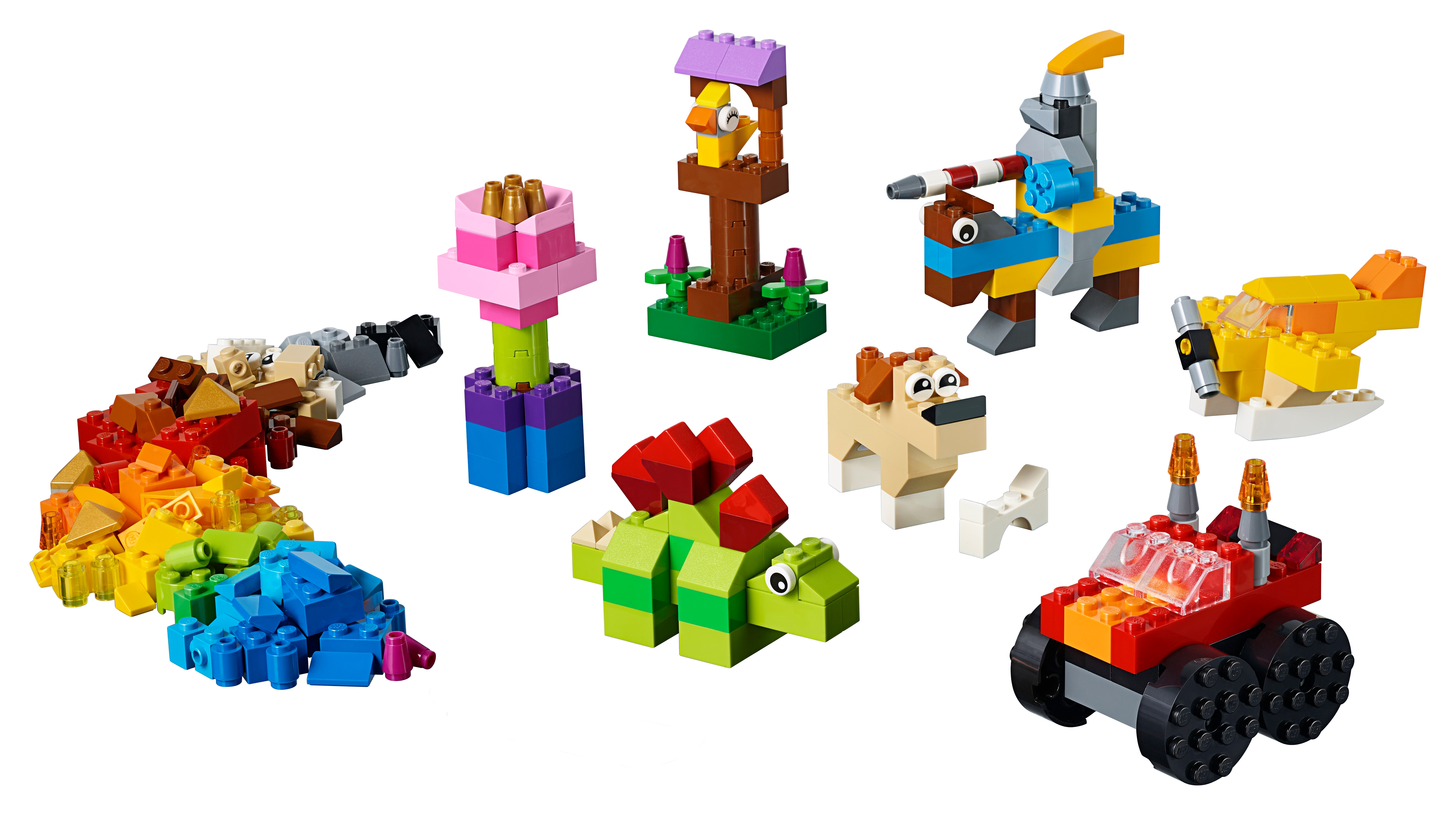 New LEGO Lot of 4 Dark Bluish Gray 1x2x2 Basic Building Bricks