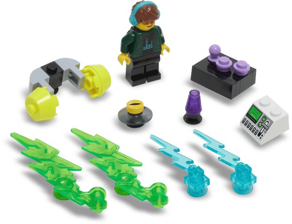 LEGO 5010348 Lot de 10 clips – Jeu vidéo — visuel 2 sur 2