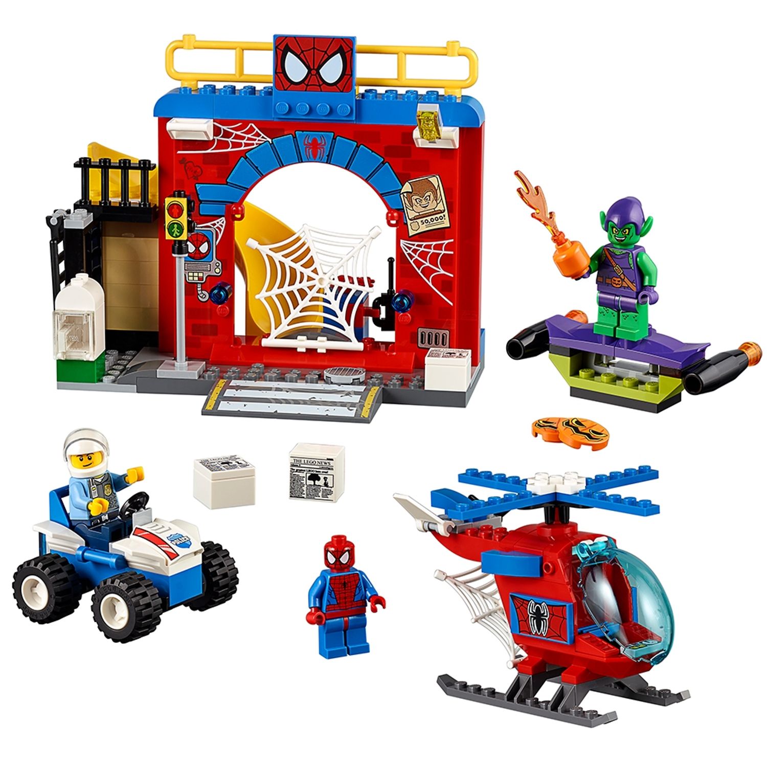 Spider-Man™ Hideout 10687 Juniors Buy online at the Official LEGO® Shop CA