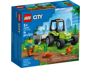 【乐高说明书】60390, 公园拖拉机, LEGO® City(图1) 公园拖拉机