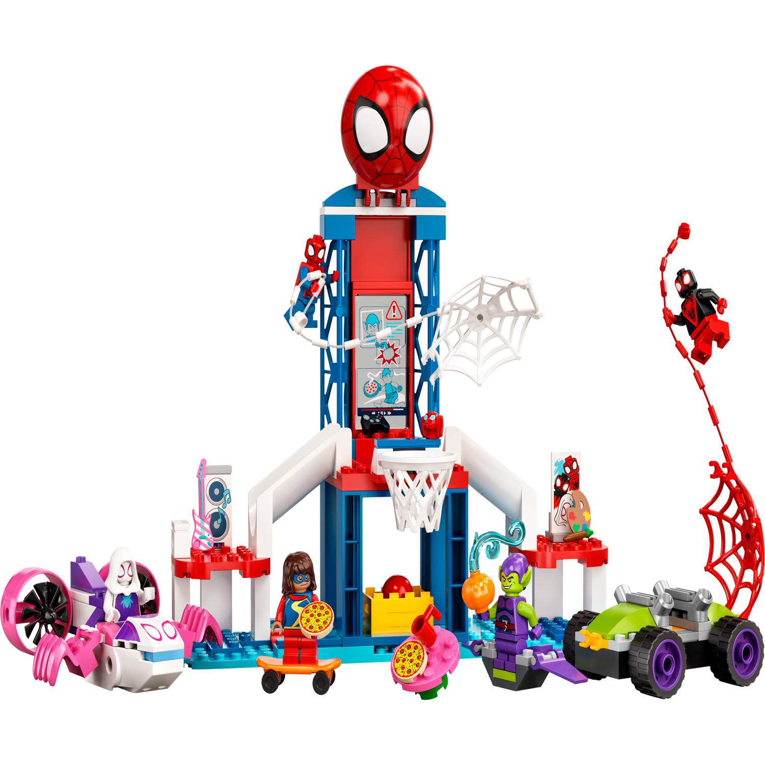LEGO® – Spider-Man Webuitvalsbasis ontmoeting – 10784