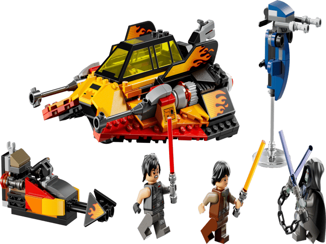 LEGO 75414 The Force Burner Snowspeeder™, official product image