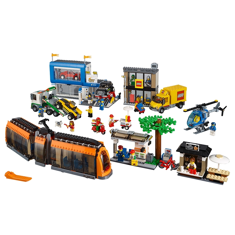 City Square Train 60097 B5 Book-5 Lego Lego Store w Mini-Figures *New Sealed* 