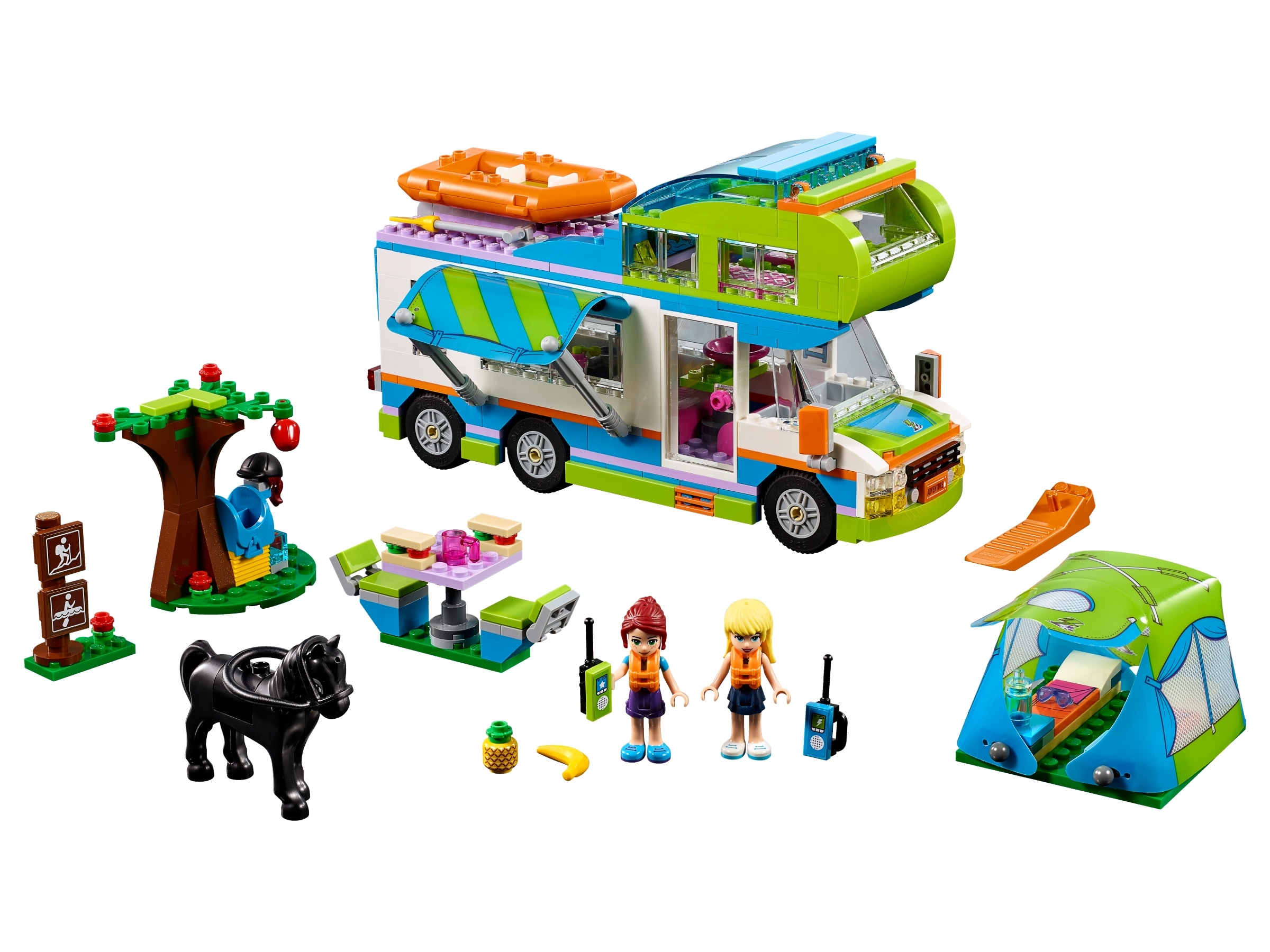 lego friends camper van instructions