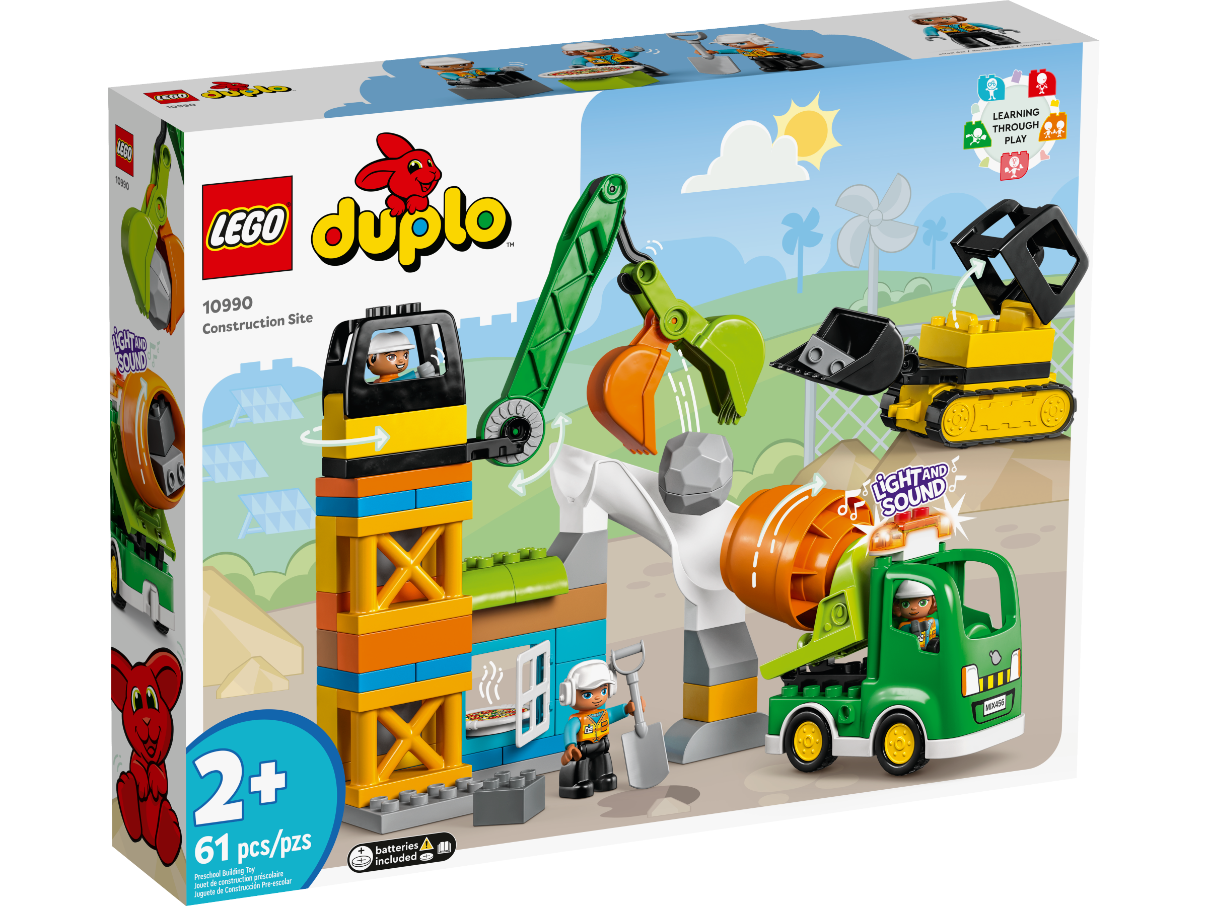 Construction Site 10990 | DUPLO® | Buy online at the Official LEGO® Shop SE