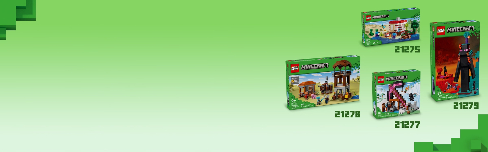 The Creeper™ 21276 | Minecraft® | Buy online at the Official LEGO