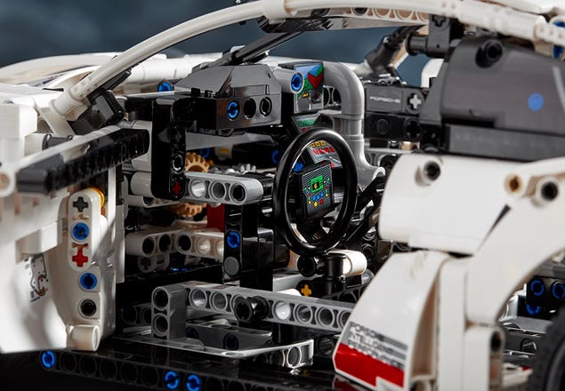 LEGO 42096 Technic Porsche 911 RSR, Set Voiture de Course Détaillée à  Construire, Modèle de Collection pour Adultes : LEGO: : Jeux et  Jouets