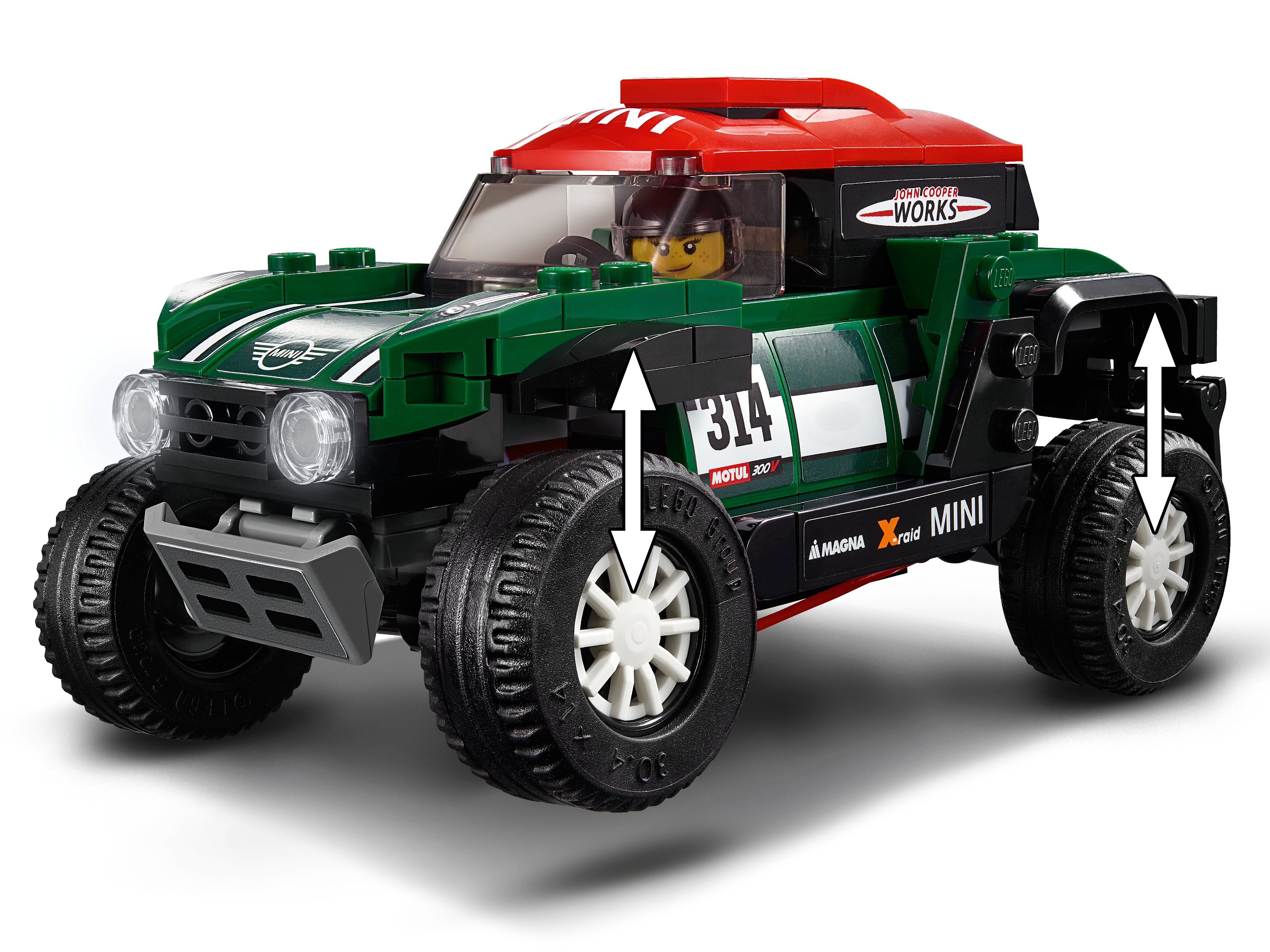 LEGO® Speed Champions 75894 Mini Cooper S Rally and 2018 MINI John Cooper Buggy 