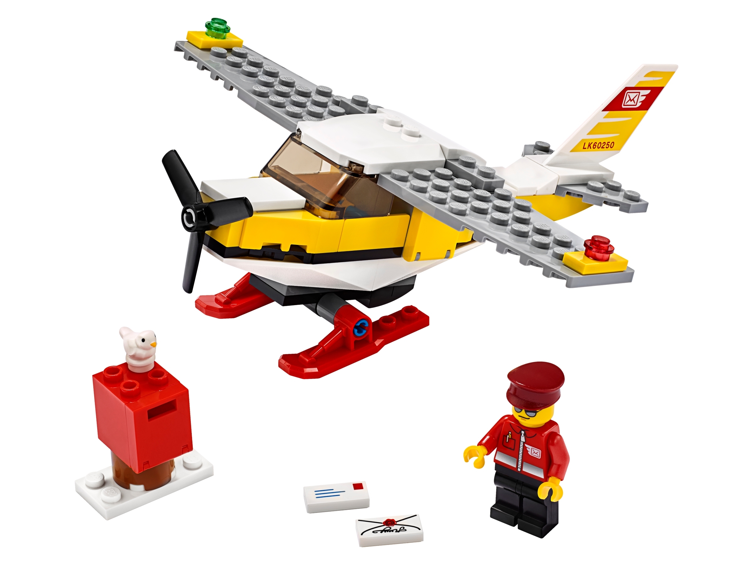 Wees Humaan belangrijk Postvliegtuig 60250 | City | Officiële LEGO® winkel BE