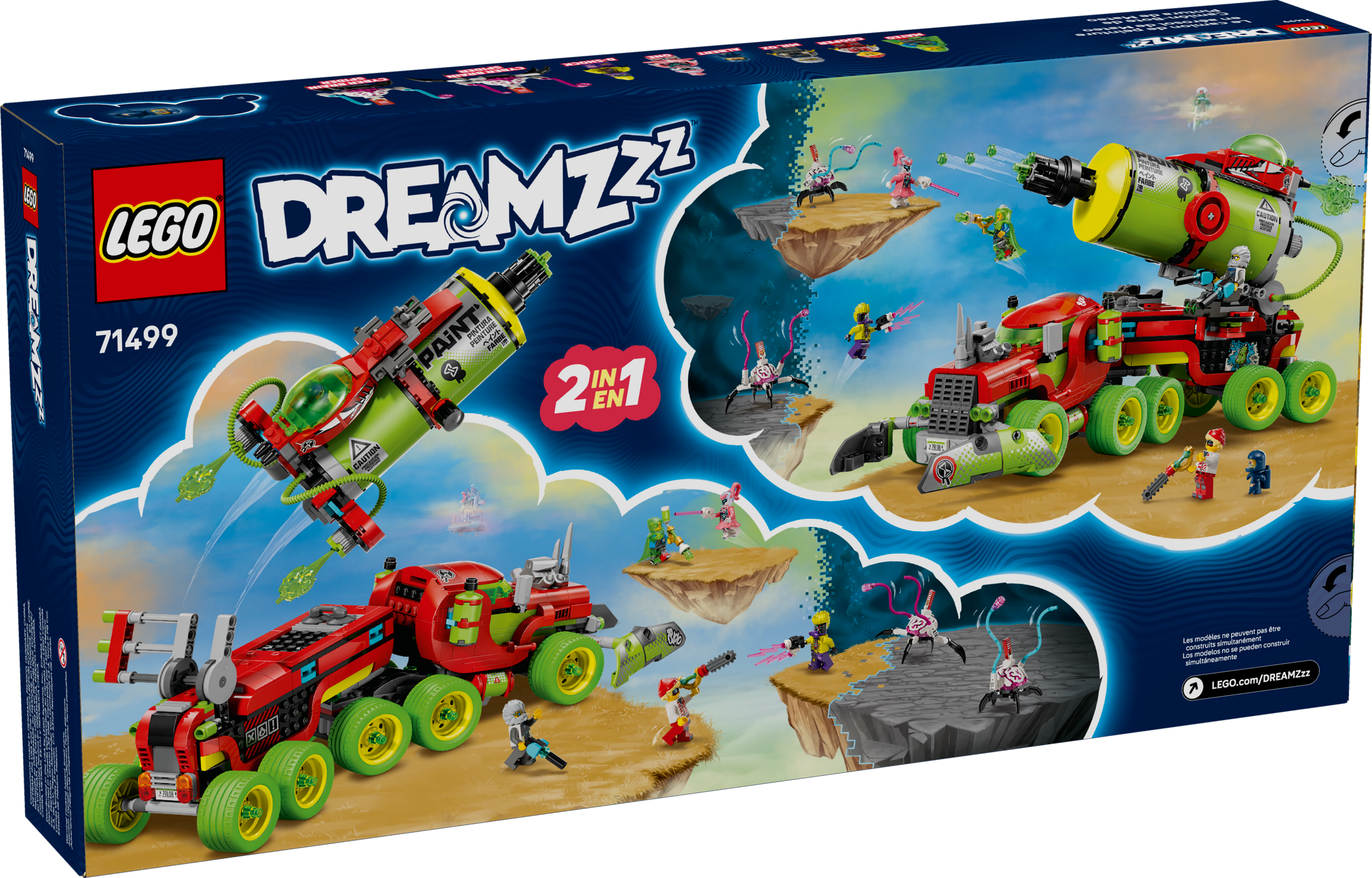 Mateo's Spray Paint Truck 71499 | LEGO® DREAMZzz™ | Buy online at