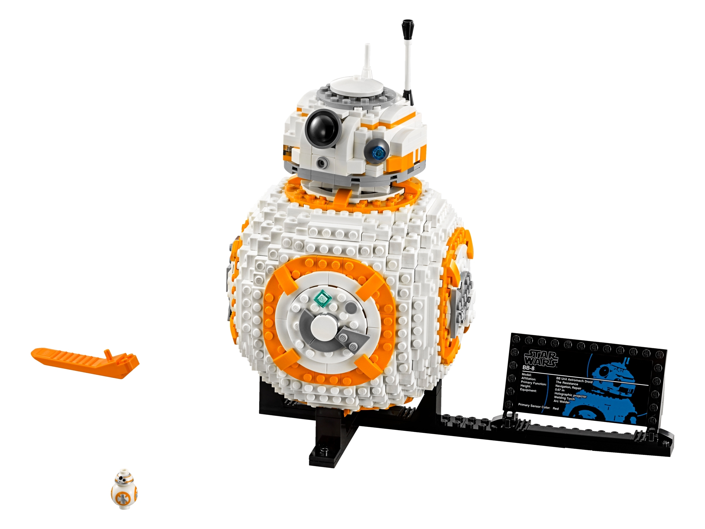 LEGO BB-8 BB8 Minifigure Star Wars Minifig 75192 75201 75102 75148