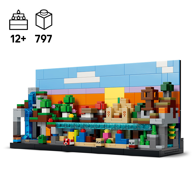 ジ・エンドリクエスト商品 Mini Biomes 21589 | Minecraft® | Buy online at the Official LEGO