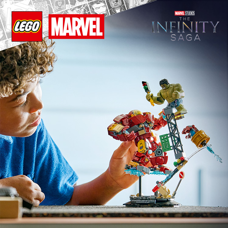 名場面コレクション：ハルクバスターとハルクの対決 76343 | マーベル