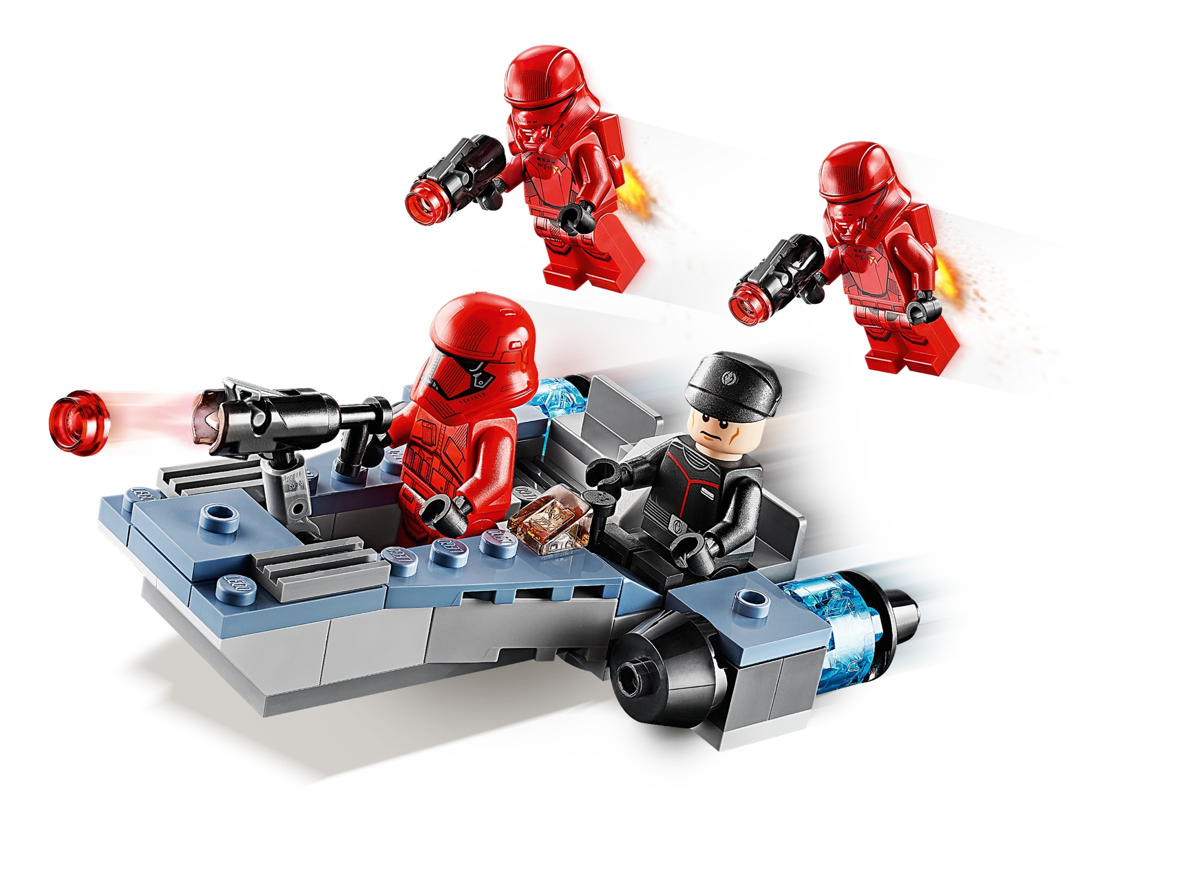 genuine new w instruction Lego Star Wars 75266-3 x SITH TROOPER Speeder 