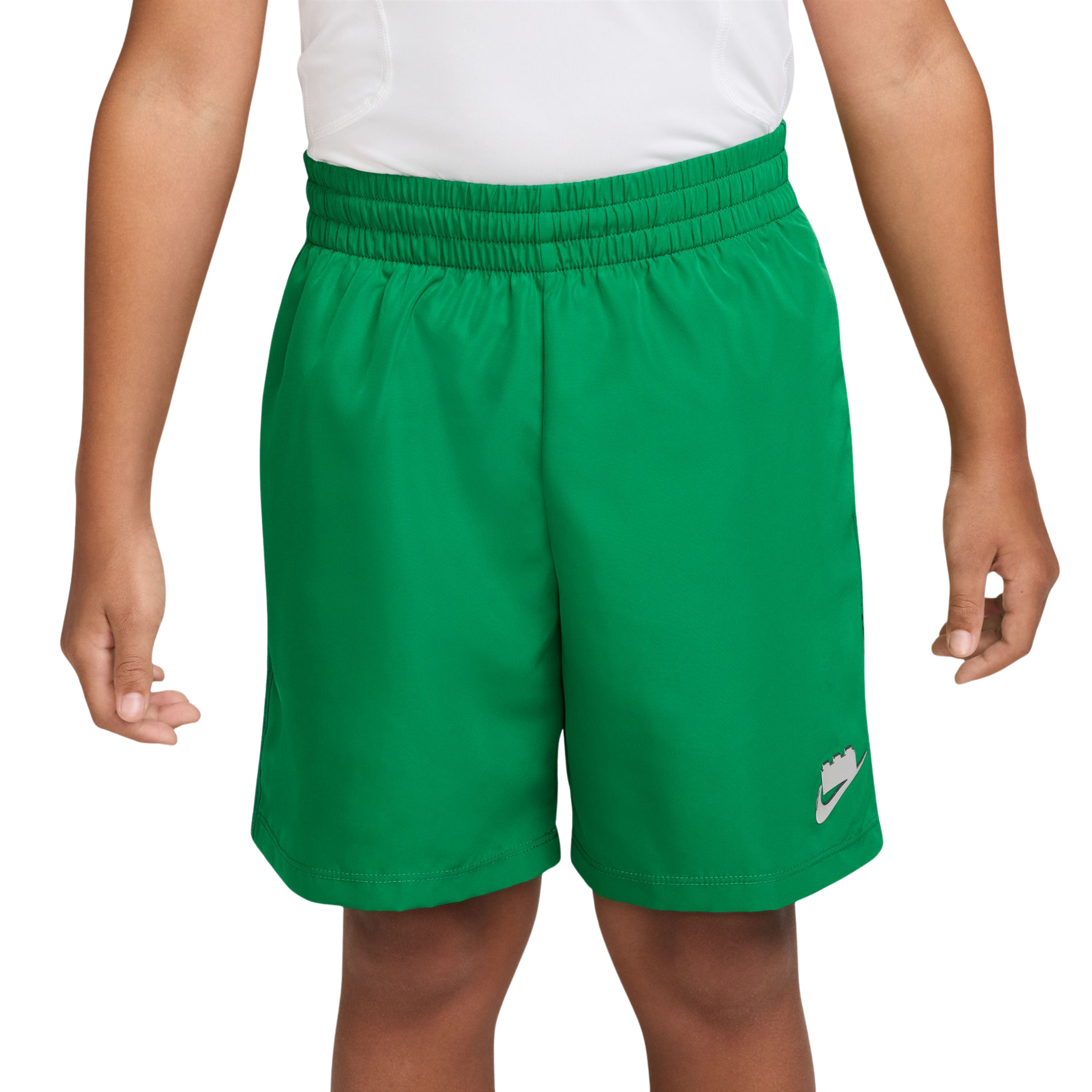 Nike x LEGO® Collection Big Kids' Shorts – Lucky Green