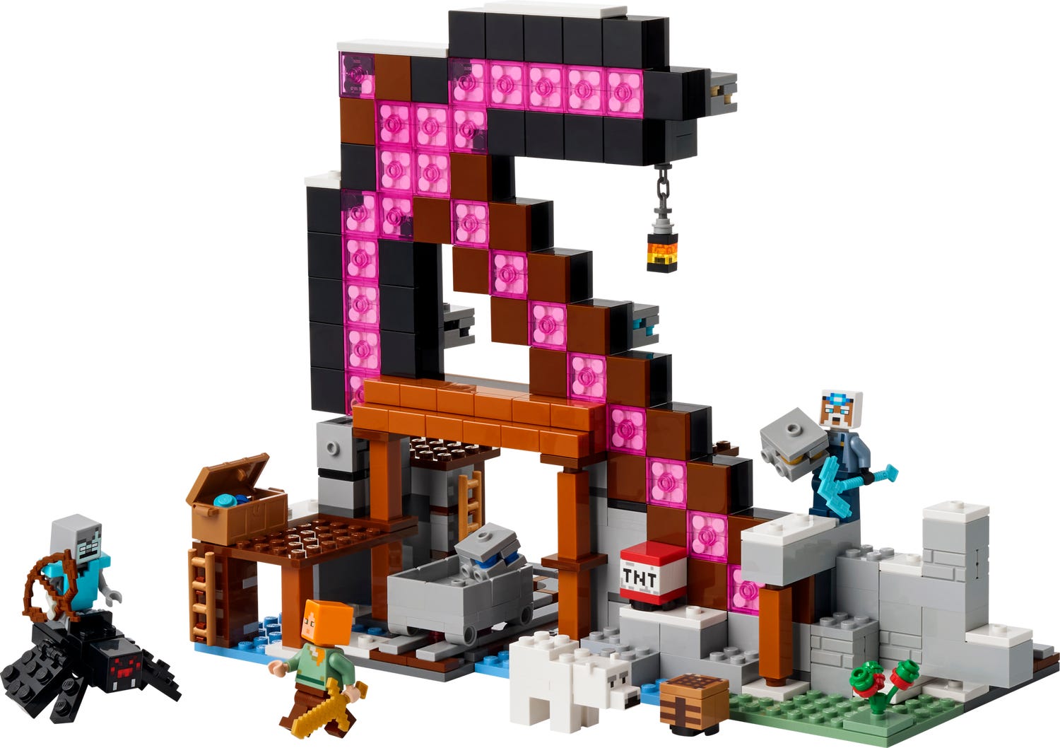 The Pickaxe Mine 21277 Minecraft® Buy online at the Official