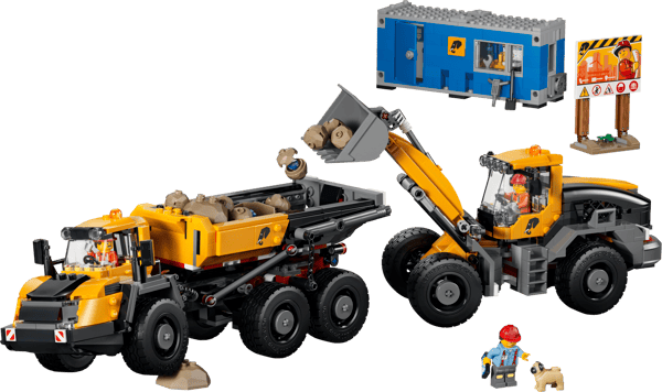 LEGO 60494 Le camion-benne et la chargeuse frontale