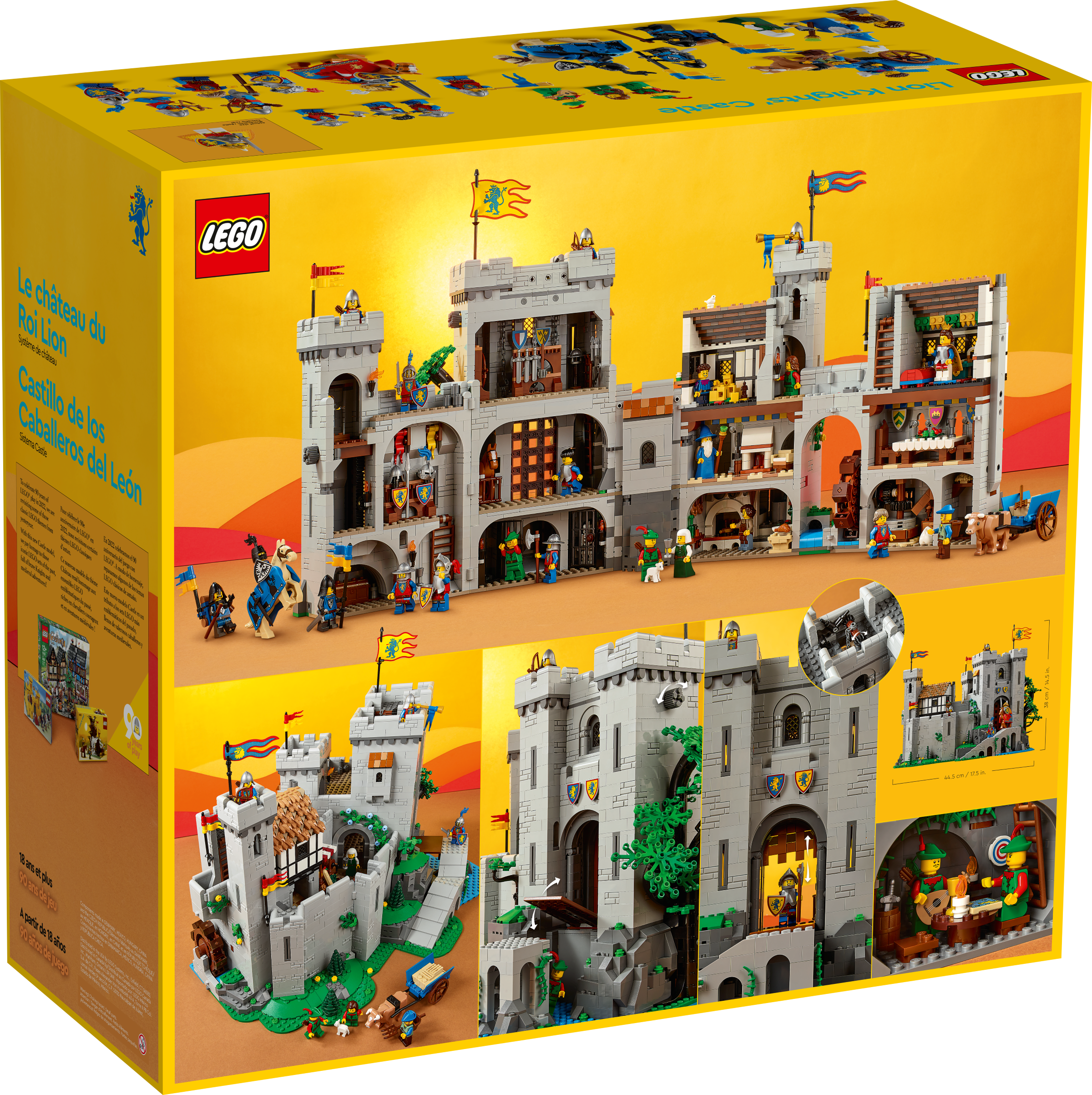 heldig Uden for ål Lion Knights' Castle 10305 | LEGO® Icons | Buy online at the Official LEGO®  Shop US