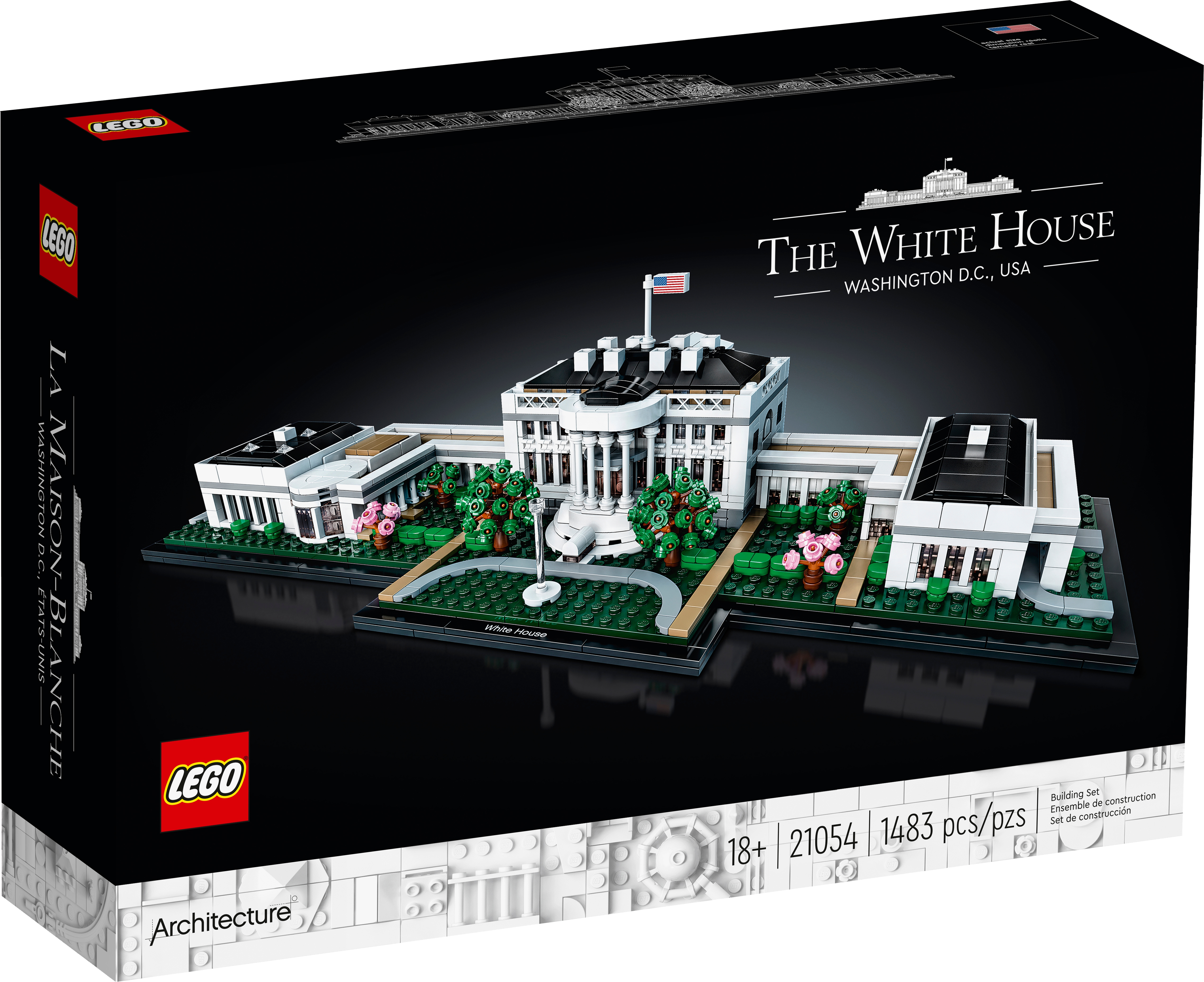 protest over Scheiding The White House 21054 | Architecture | Buy online at the Official LEGO®  Shop US