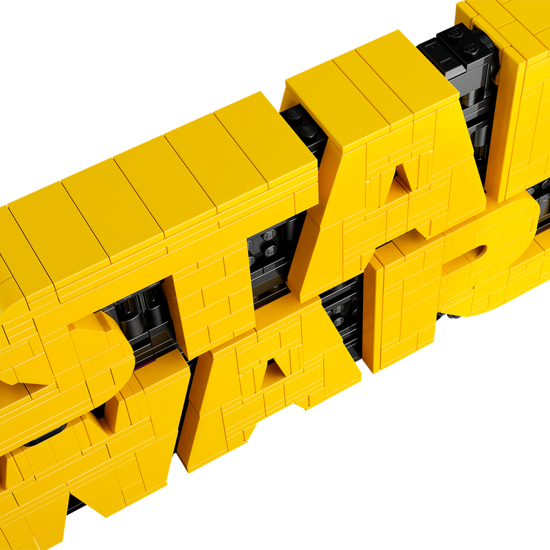 Logo Star Wars™ zbudowane z klocków