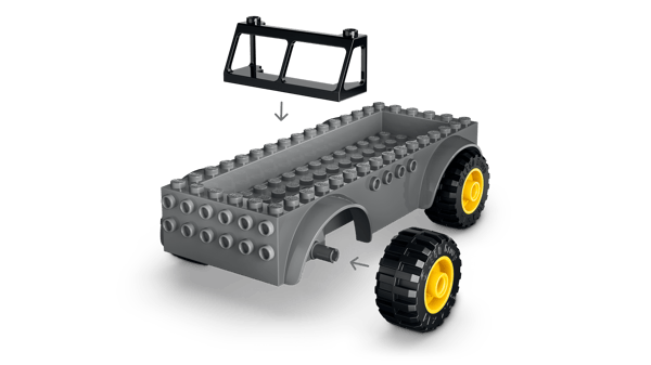 LEGO 77978 Camion de transport du jeune T-rex — visuel 8 sur 8