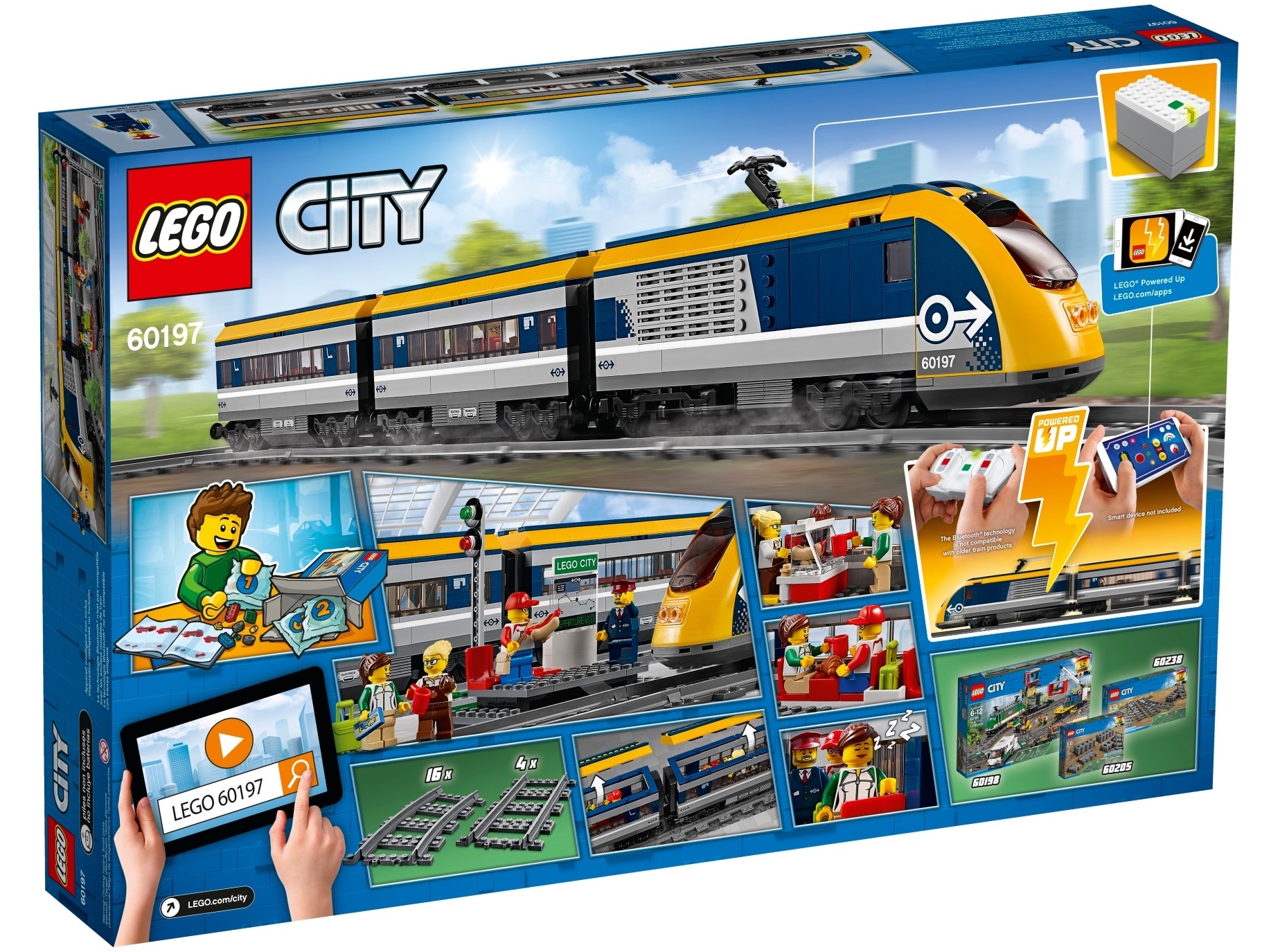 Passenger Train 60197 | City | Buy online at Official Shop US