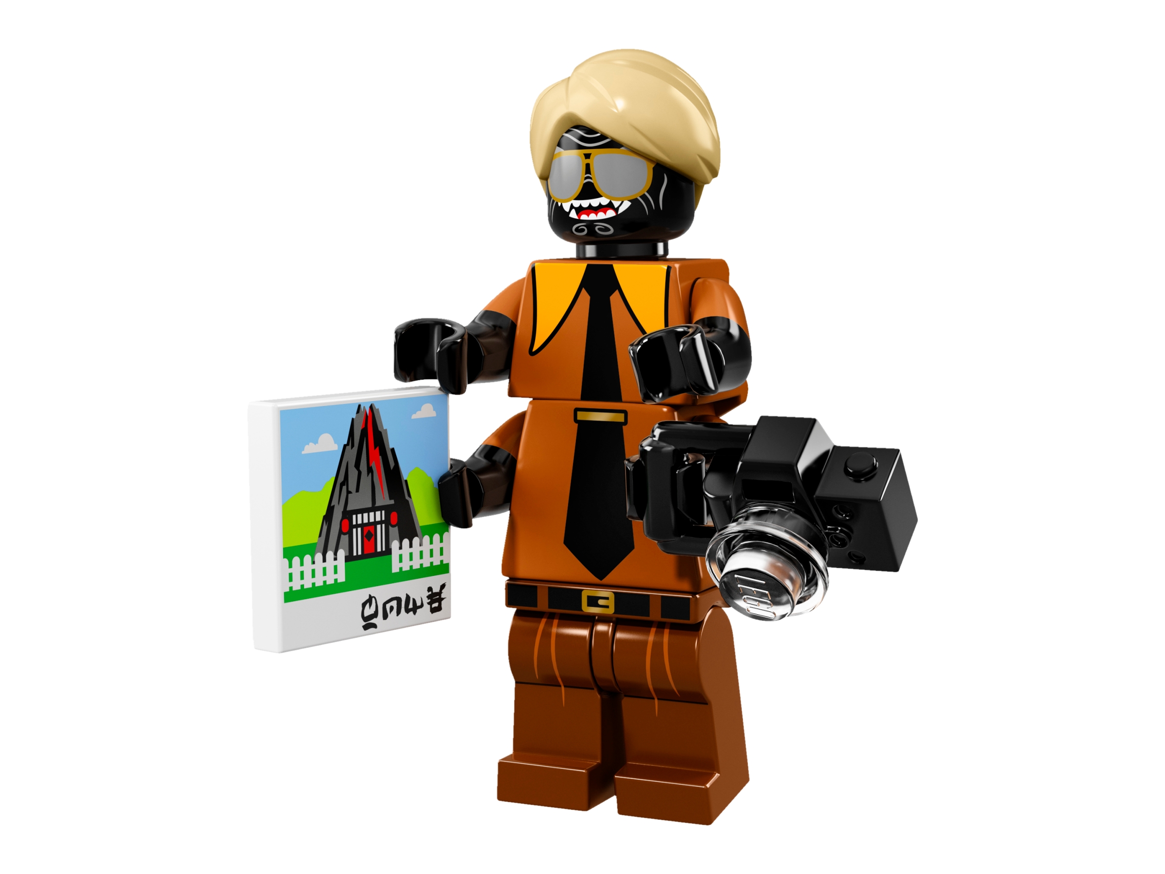 Brand New LEGO Minifigure 71019 Ninjago Movie Gong & Guitar Rocker 