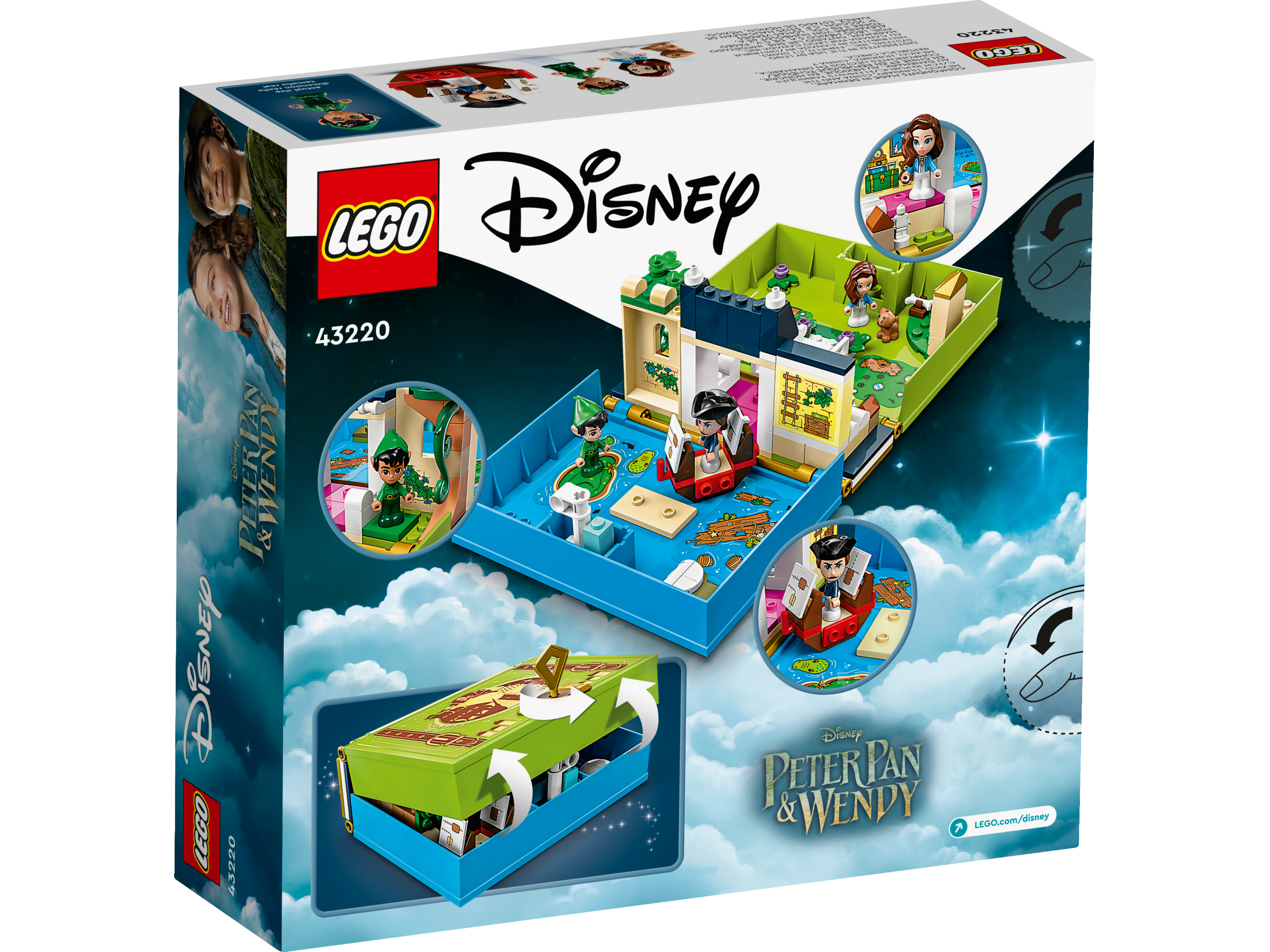 Peter King レコード2枚セット Peter Pan & Wendy's Storybook Adventure 43220 | Disney™ | Buy