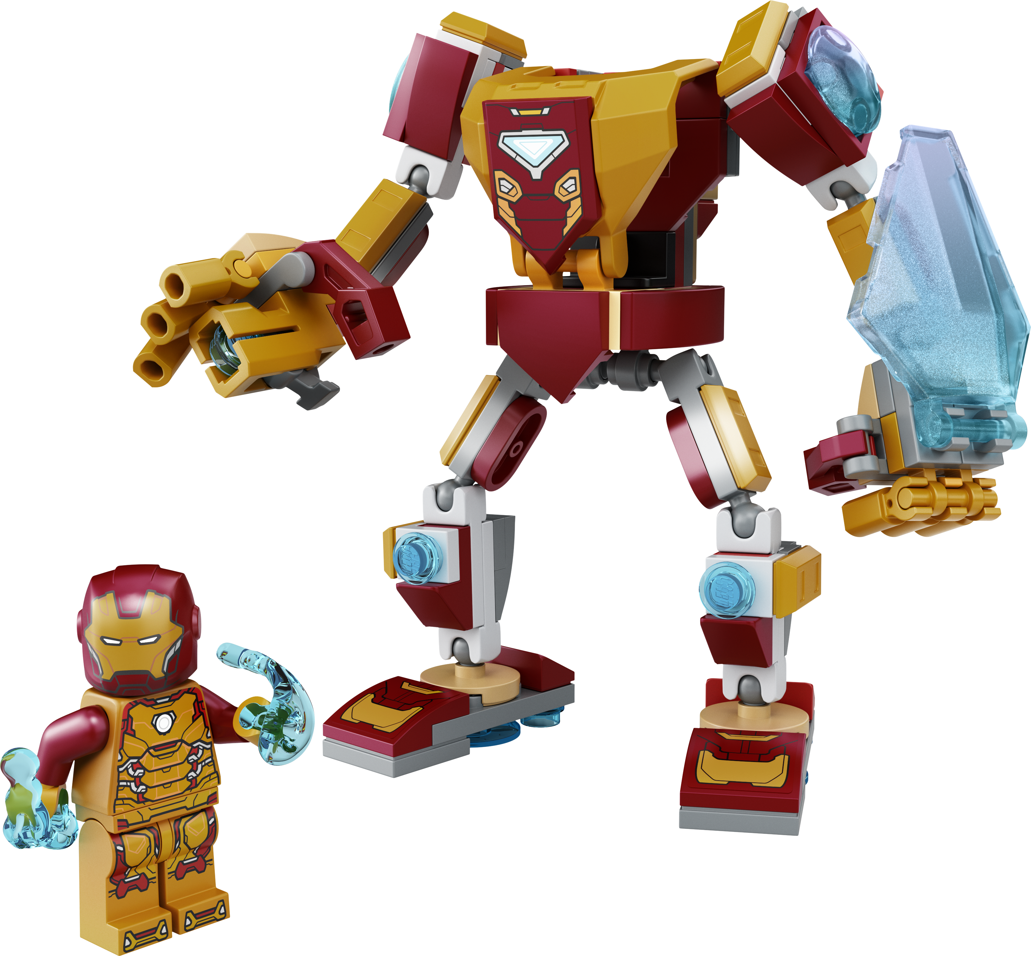 Perímetro Tomar un baño subterraneo Armadura Robótica de Iron Man 76203 | Marvel | Oficial LEGO® Shop ES