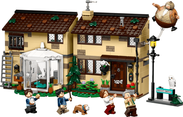 LEGO 76451 Privet Drive : la visite de tante Marge