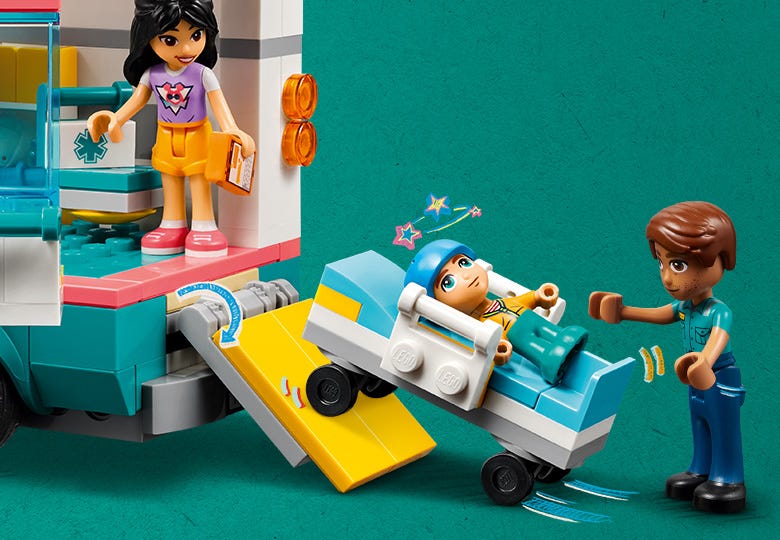 Lego Sets Lego Friends Ospedale Heartlake Giocattolo Ospedale Di