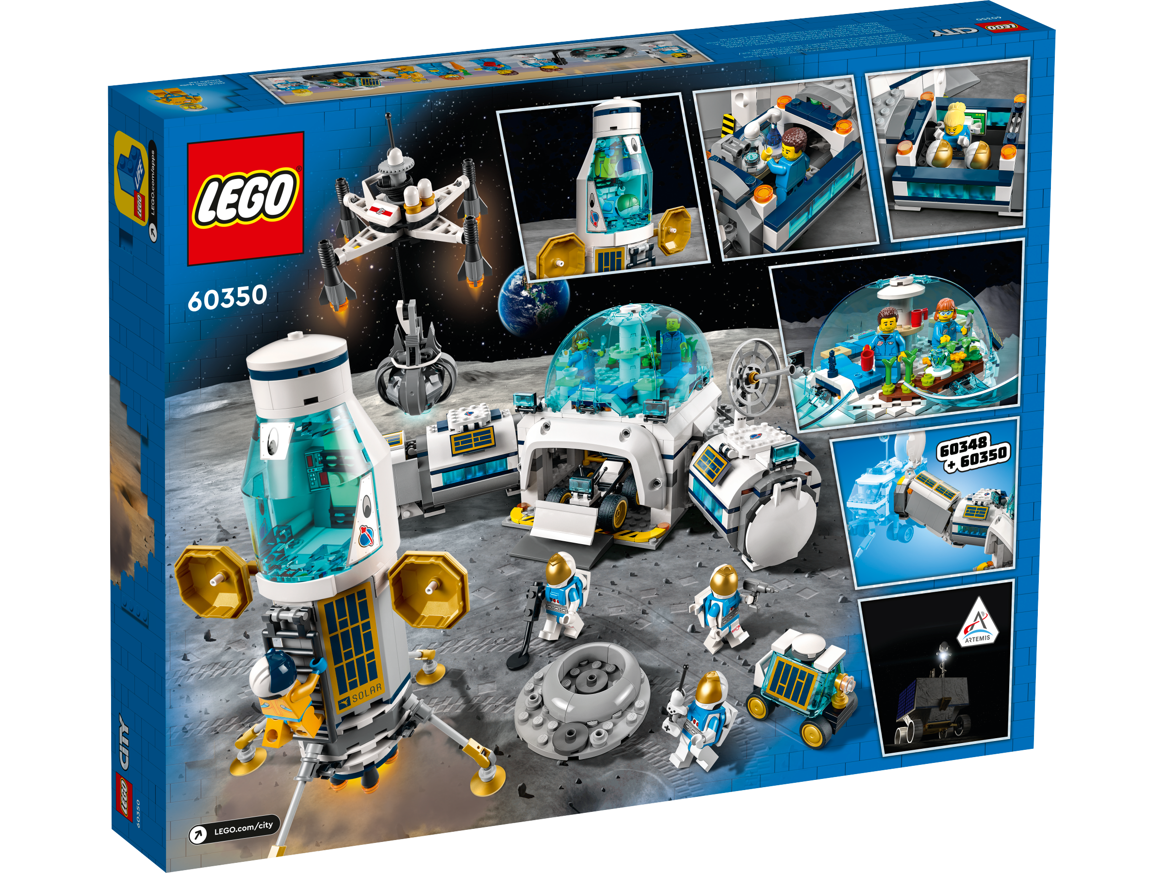 Reception Alarmerende Hammer Lunar Research Base 60350 | City | Buy online at the Official LEGO® Shop US