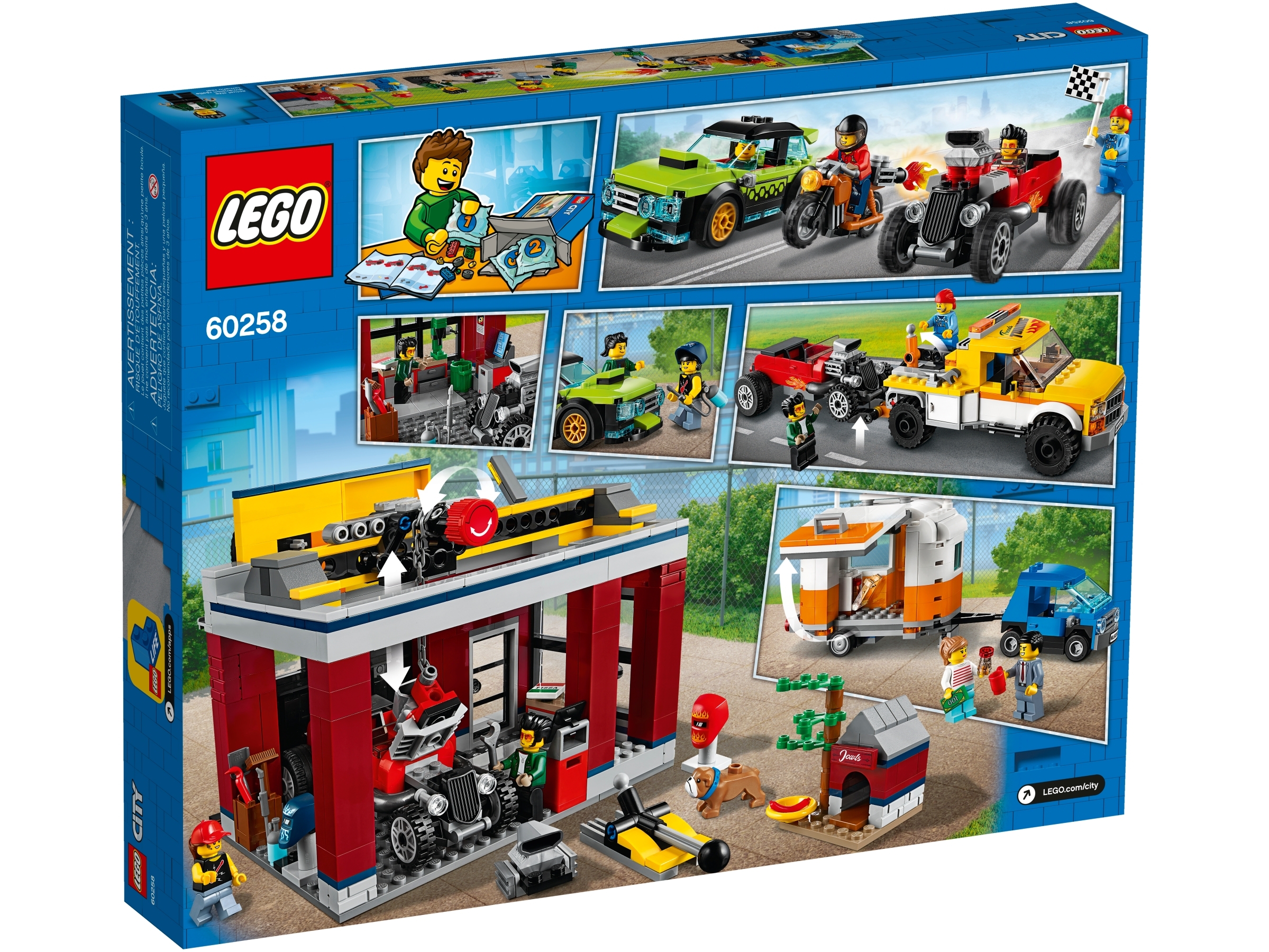LEGO® City aus Set 60258 Werkstatt mit 1 Figur NEU 