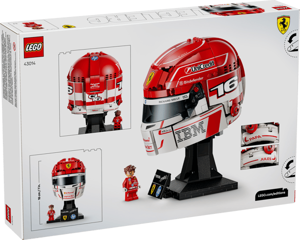 Scuderia Ferrari HP Charles Leclerc Helmet - Image 15