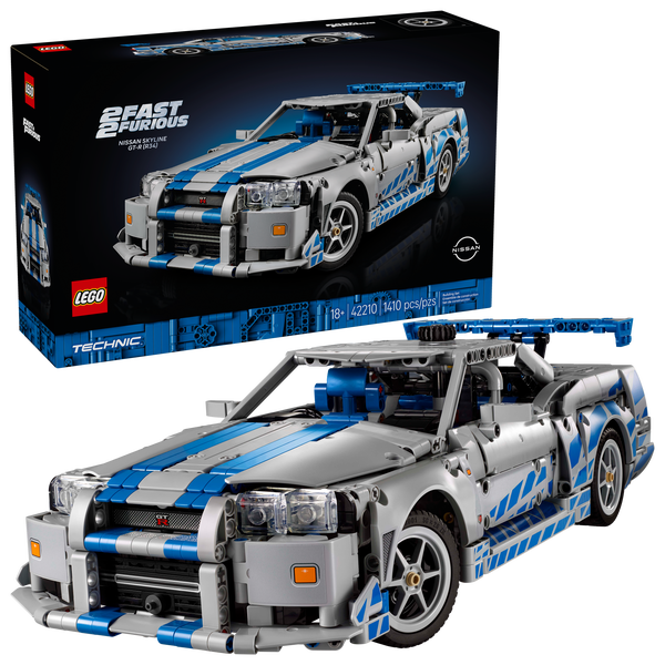 2 Fast 2 Furious Nissan Skyline GT-R (R34) Car - Image 3