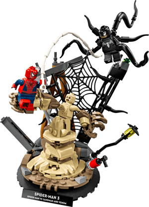 Le combat légendaire entre Spider-Man et Sandman