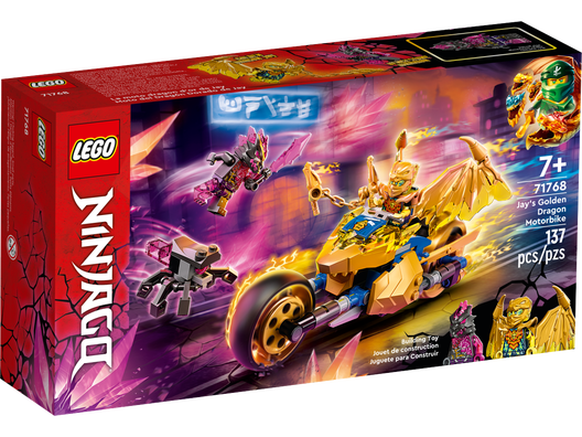 LEGO 71768 - Jays gyldne drage-motorcykel