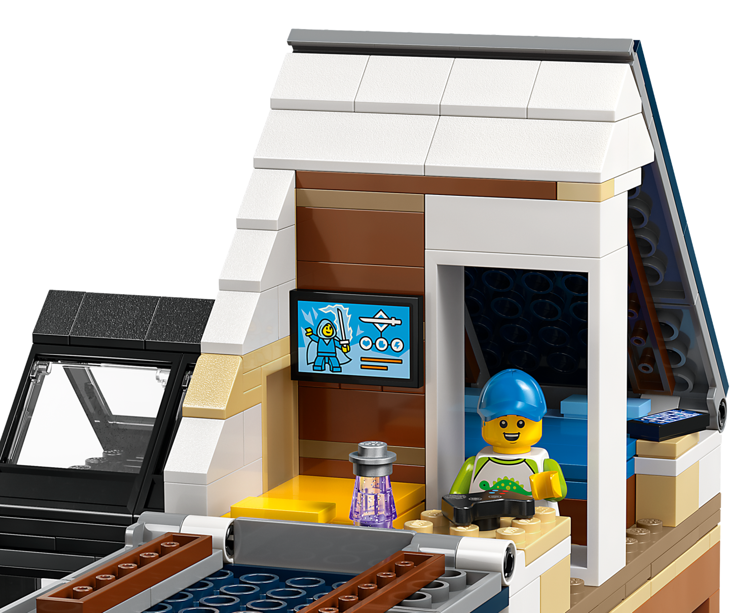 LEGO© City - La maison familiale et la voiture électrique - Brault &  Bouthillier