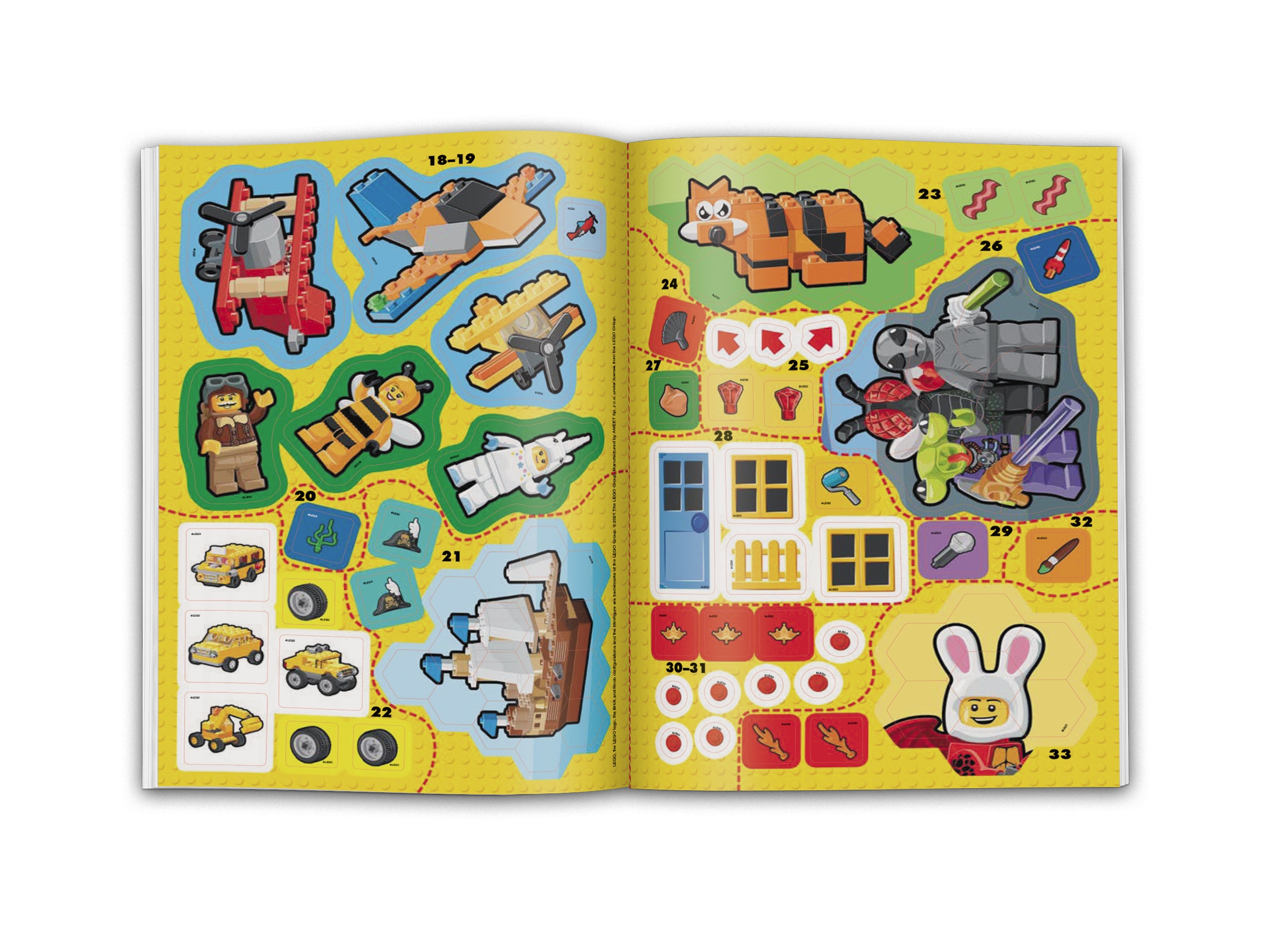 LEGO® 1,001 Stickers Activity Book 5007393 | | Buy online at the Official LEGO® Shop GB